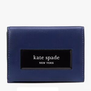 Kate Spade Blue Trifold wallet